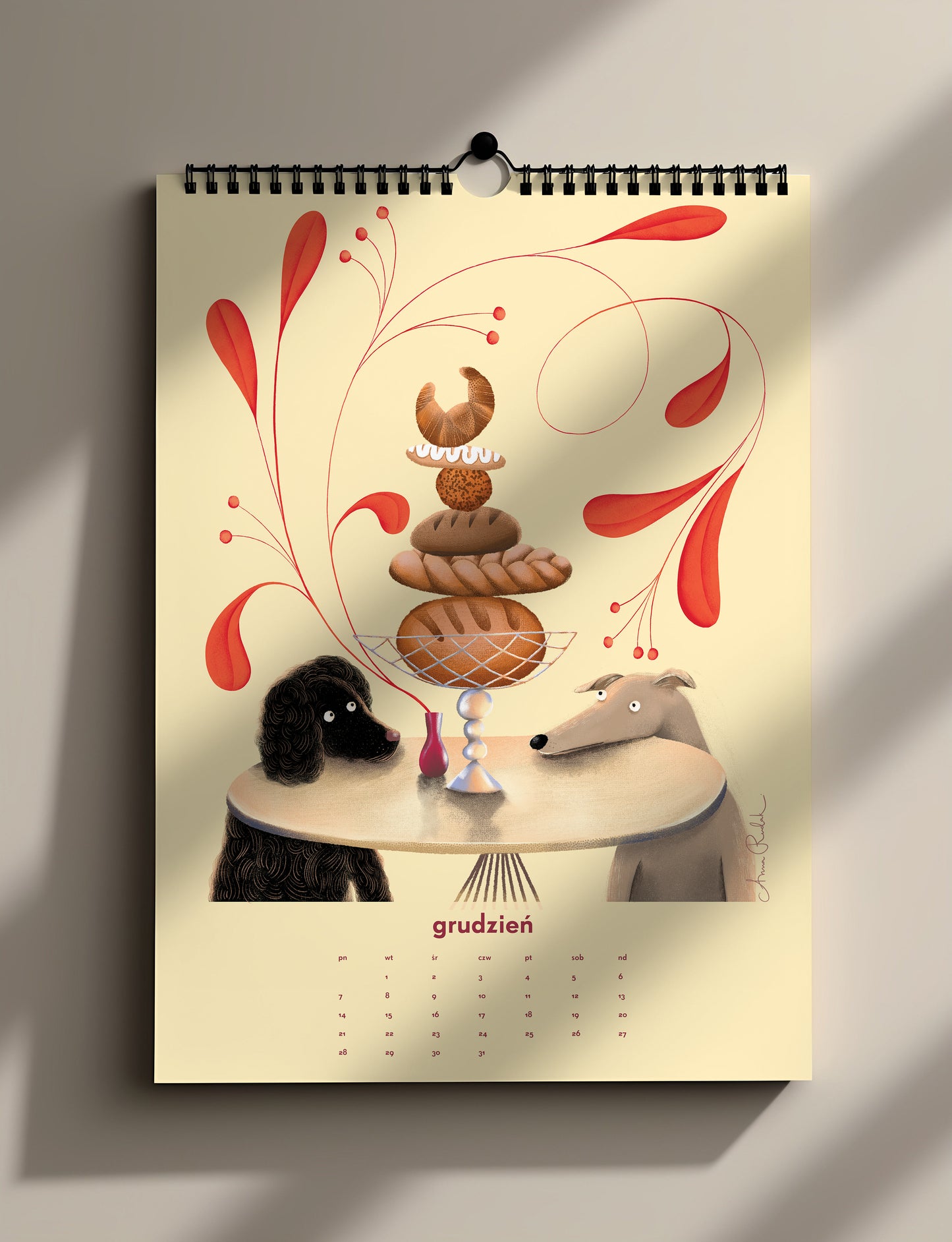 Kalendarz pieskowy 2026