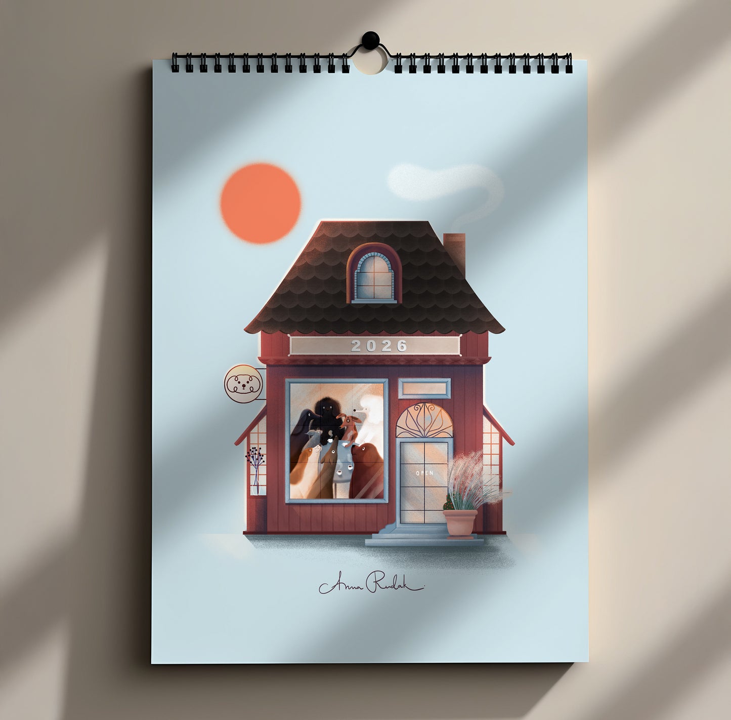 Kalendarz pieskowy 2026